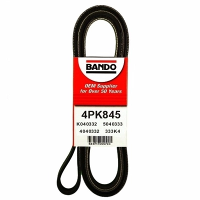 BANDO USA - 4PK845 - Alternator And Water Pump Belt pa1