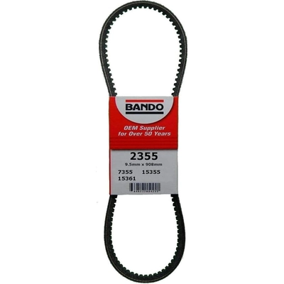 Alternator Belt by BANDO USA - 2355 pa1