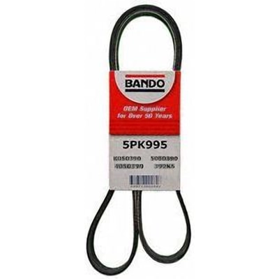 Courroie d'alternateur by BANDO USA - 5PK995 pa4