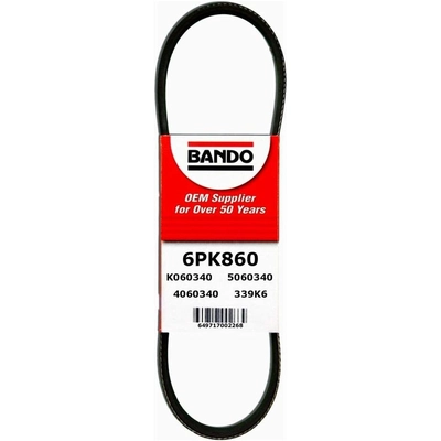BANDO USA - 6PK860 - Serpentine Belt pa1