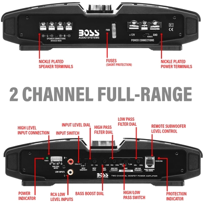 Amplifier by BOSS - PT1000 pa18