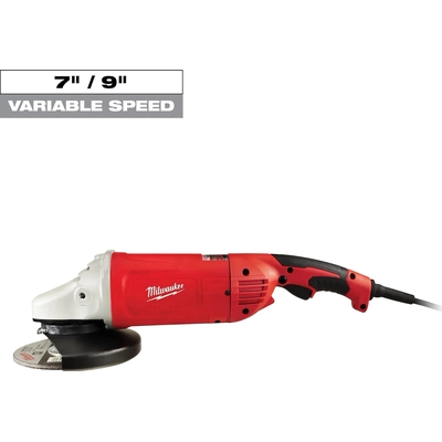 MILWAUKEE - 6088-30 - 15 Amp 7"/9" Large Angle Grinder w/ Lock-on pa2