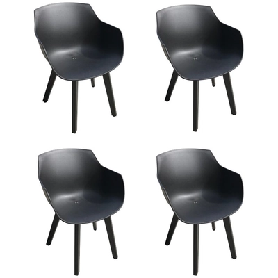 MOSS - MOSS-0001N - Armchair With Aluminum Structure pa1