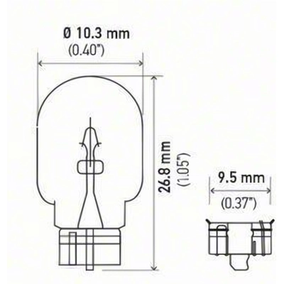 Ashtray Light by HELLA - 158TB pa23