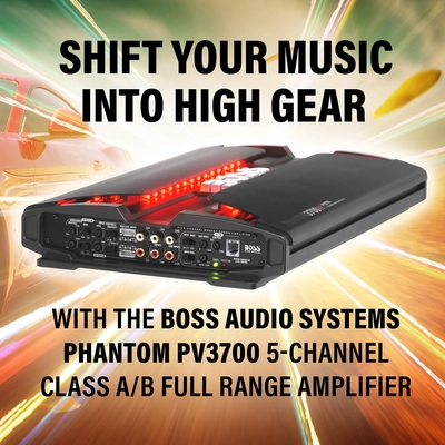 Audio Amplifier by BOSS - PV3700 pa18