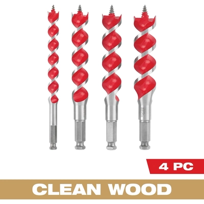 MILWAUKEE - 48-13-4000 - 6-1/2" Spur Auger Bit Set pa3