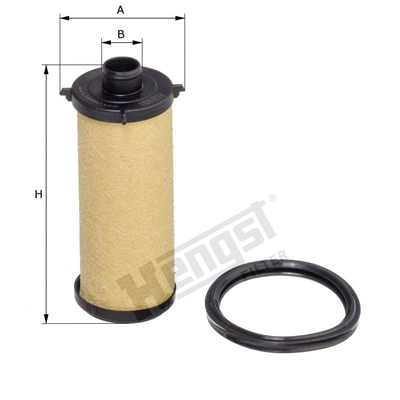 HENGST FILTER - EG910H-D454 - Oil Filter Insert With Gasket Set pa2