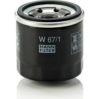 Automatic Transmission Filter by MANN-FILTER - W67/1 pa1