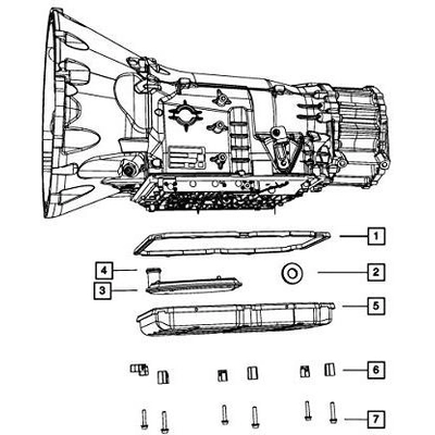 Automatic Transmission Filter by MOPAR - 52108325AA pa3