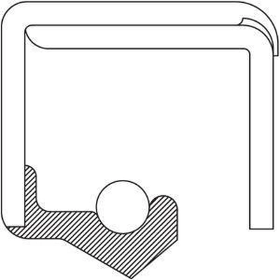 Joint de pompe avant de transmission automatique by NATIONAL OIL SEALS - 451147H pa1