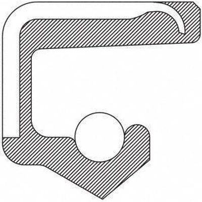 Joint de pompe avant de transmission automatique par NATIONAL OIL SEALS - 6988H pa2