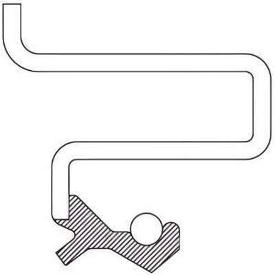 Joint de pompe avant de transmission automatique by NATIONAL OIL SEALS - 710830 pa4