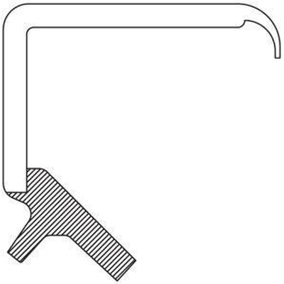 Joint d'arbre manuel de transmission automatique par NATIONAL OIL SEALS - 4701N pa1