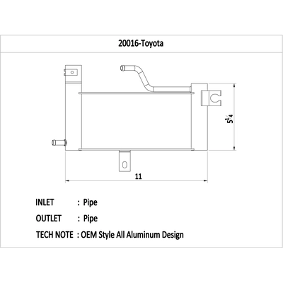 CSF - 20016 - Automatic Transmission Oil Cooler pa1