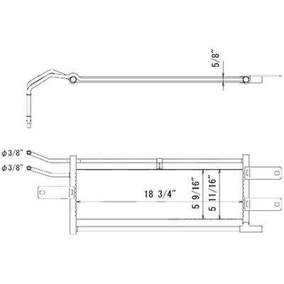 KOYORAD - EC0023J - Refroidisseur d'huile de transmission automatique   pa1