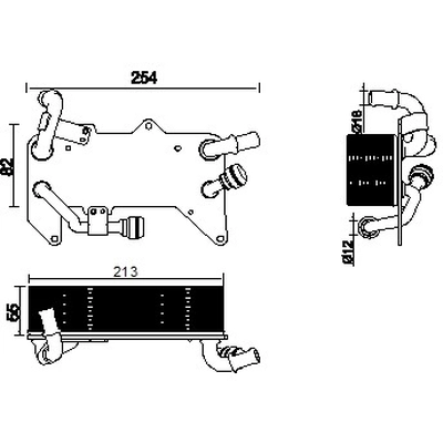 MAHLE ORIGINAL - CLC139-000P - Automatic Transmission Oil Cooler by pa1