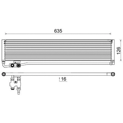 MAHLE ORIGINAL - CLC232-000P - Automatic Transmission Oil Cooler (Automatic Transmission) pa2