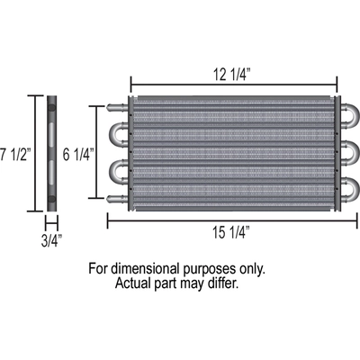 Automatic Transmission Oil Cooler by US MOTOR WORKS - 12903 pa2