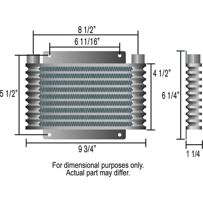 Automatic Transmission Oil Cooler by US MOTOR WORKS - 13612 pa2