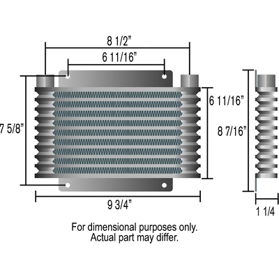 Automatic Transmission Oil Cooler by US MOTOR WORKS - 13613 pa2
