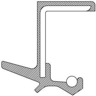 Joint d'�tanch�it� de transmission automatique by NATIONAL OIL SEALS - 710298 pa3