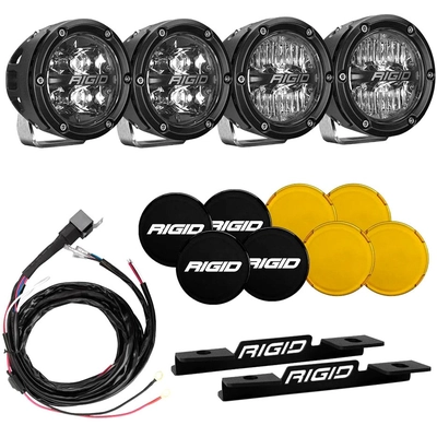 RIGID INDUSTRIES - 46722 - Combo Spot/Driving Beam LED Light Kit pa1
