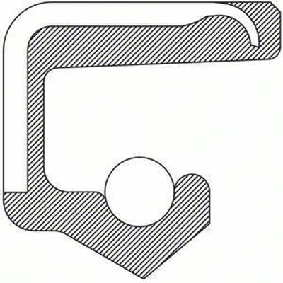 Auxiliary Shaft Seal by NATIONAL OIL SEALS - 222820 pa4