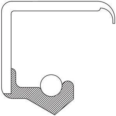 Auxiliary Shaft Seal by NATIONAL OIL SEALS - 223005 pa5