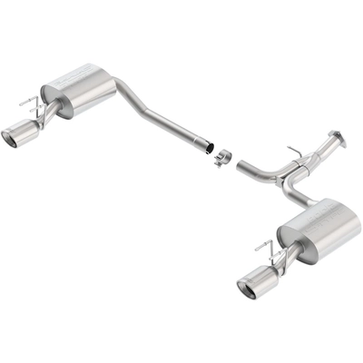Axle-Back Exhaust System S-Type by BORLA PERFORMANCE - 11853 pa5