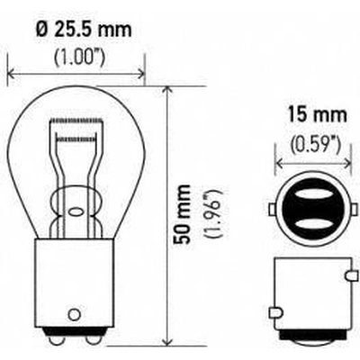 Backup Light by HELLA - 1157 pa3