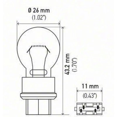 Backup Light by HELLA - 3047 pa6