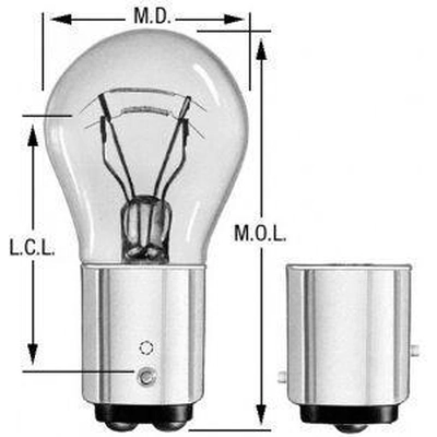 Backup Light by WAGNER - BP1157LL pa18