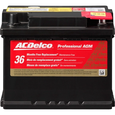 ACDELCO - 47AGM - La batterie pa1