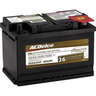 ACDELCO - 48AGM - AGM Maintenance Free La batterie pa7