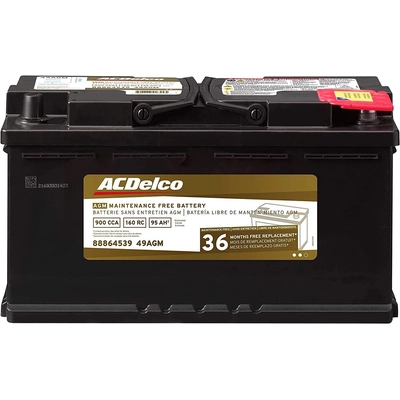 Battery by ACDELCO PROFESSIONAL - 49AGM pa1