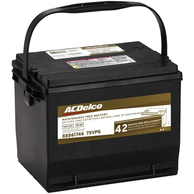 ACDELCO PROFESSIONAL - 75VPG - Car - Side Post Battery - 700 CCA pa2
