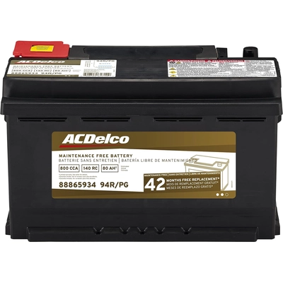 ACDELCO PROFESSIONAL - 94RPG - Car - Top Post Battery - 800 CCA pa2