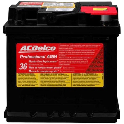 ACDELCO PROFESSIONAL - LN1AGM - Professional AGM Maintenance Free Battery pa1