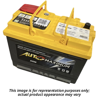 La batterie de AUTO MAXIMUM - MS47-750AGM pa1