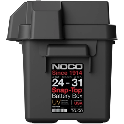 NOCO BOOST - HM318BK - Snap-Top Battery Box pa1