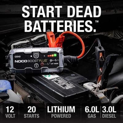 NOCO BOOST - GB40 - 12V, Lithium Jump-Starting Power Pack Kit pa3