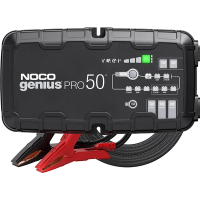 NOCO BOOST - GENIUSPRO50 - 50 Amp, 6V, 12V and 24V, Universal Battery Charger & Maintainer pa1