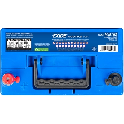 EXIDE - MX51JIS - AGM Sealed Automotive Battery pa2