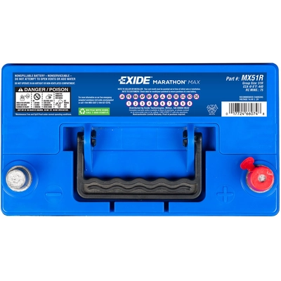 EXIDE - MX51R - AGM La batterie pa2