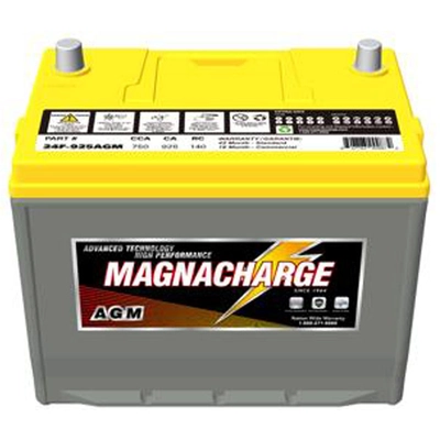 MAGNACHARGE BATTERY - MS24F-925AGM - Automotive Starting AGM-12 Volt Battery pa1
