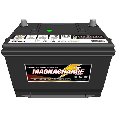 MAGNACHARGE BATTERY - MS34-850 - Automotive Starting Top Terminal-12 Volt pa1