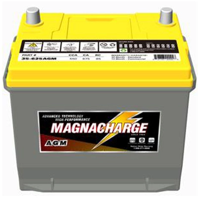 MAGNACHARGE BATTERY - MS35-625AGM - Automotive Starting AGM-12 Volt Battery pa2