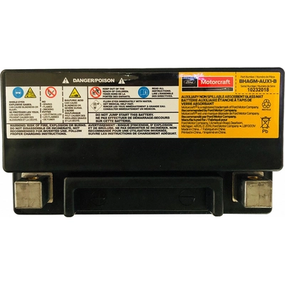 Battery by MOTORCRAFT - BHAGMAUX1B pa1
