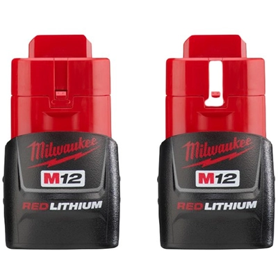 MILWAUKEE - 48-11-2411 - M12™ Redlithium™ Compact™ 12 V Li-ion 1.5 Ah Battery pa1
