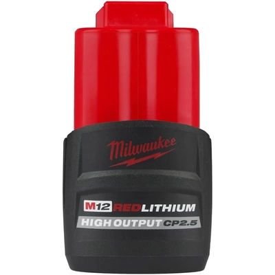 MILWAUKEE - 48-11-2425 - M12 Redlithium High Output Cp 2.5Ah Battery pa1